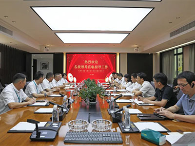 拼經(jīng)濟 促發(fā)展！溫州灣新區(qū)黨工委副書記謝忠誠率隊赴集團開展調研督導活動